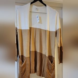 NWT Open Cardigan by Style & Co Sized 2X